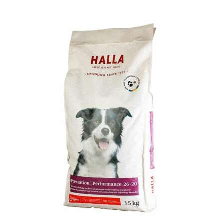 Hundfoder Halla Prestation Qrill 15 kg