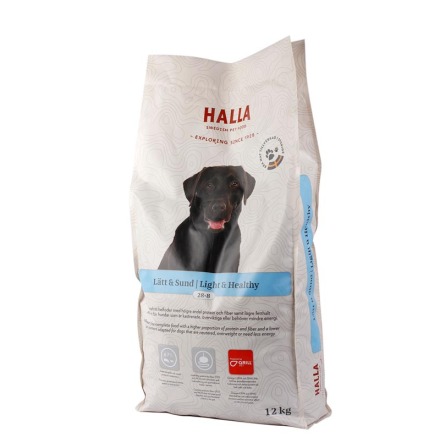 Hundfoder Halla Ltt & Sund 12 kg