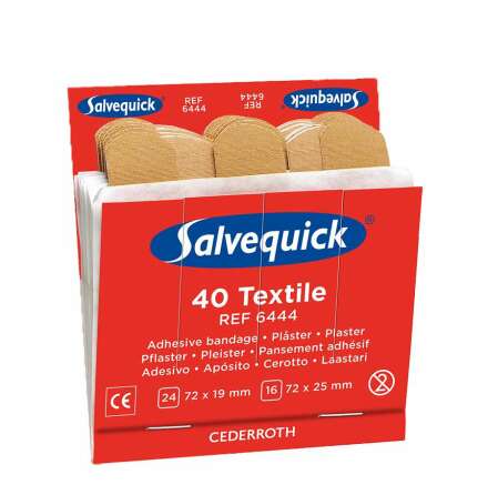 Textilpl�ster Salvequick 6 x 40 st