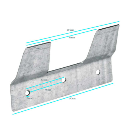 Metallh�llare till kalvbar