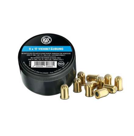 Slaktpatron bl� Tjur/Sugga 50 st/fp