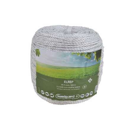 Elrep + 5 mm vit 300 m 3x0,4 tross