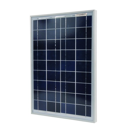 Solpanel 20W med 2A regulator