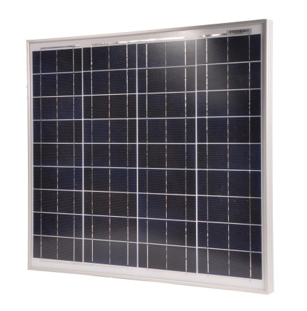 Solpanel 50W med 10A regulator